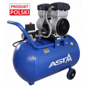 Компрессор безмасляный поршневой 72l, 1500W ASTA A-ACOM72L