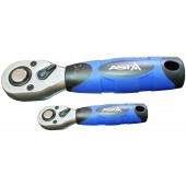 Трещотка с резиновой ручкой 3/8 (36зуб) 140 мм ASTA KH2038 3/8 